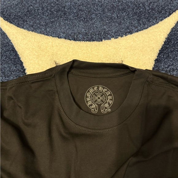 Chrome Hearts Los Angeles Horseshoe Cross Black T-Shirt Men Size Medium or Large - Picture 3 of 4